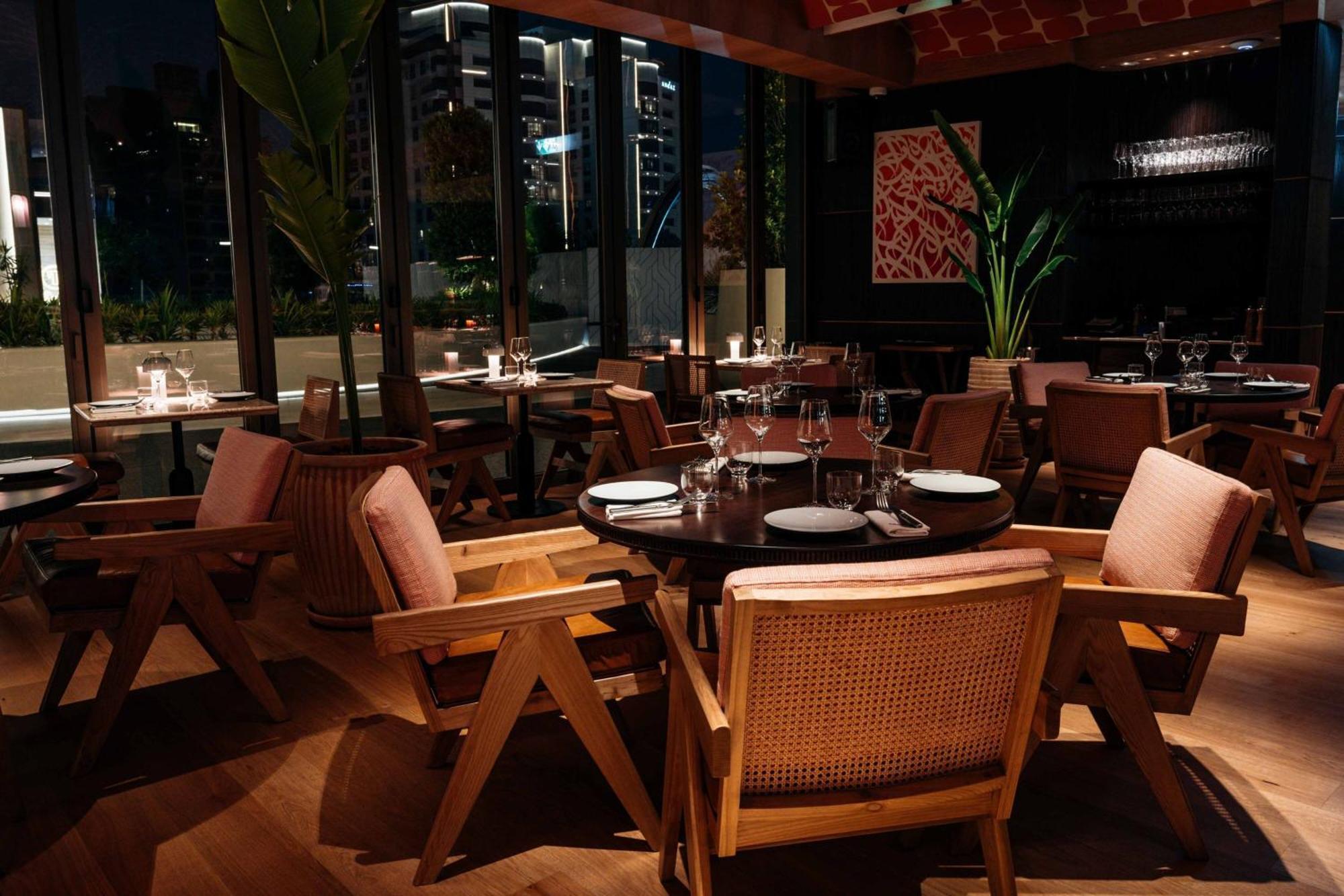 Hotel The St. Regis Dubai, The Palm Esterno foto The interior of the restaurant