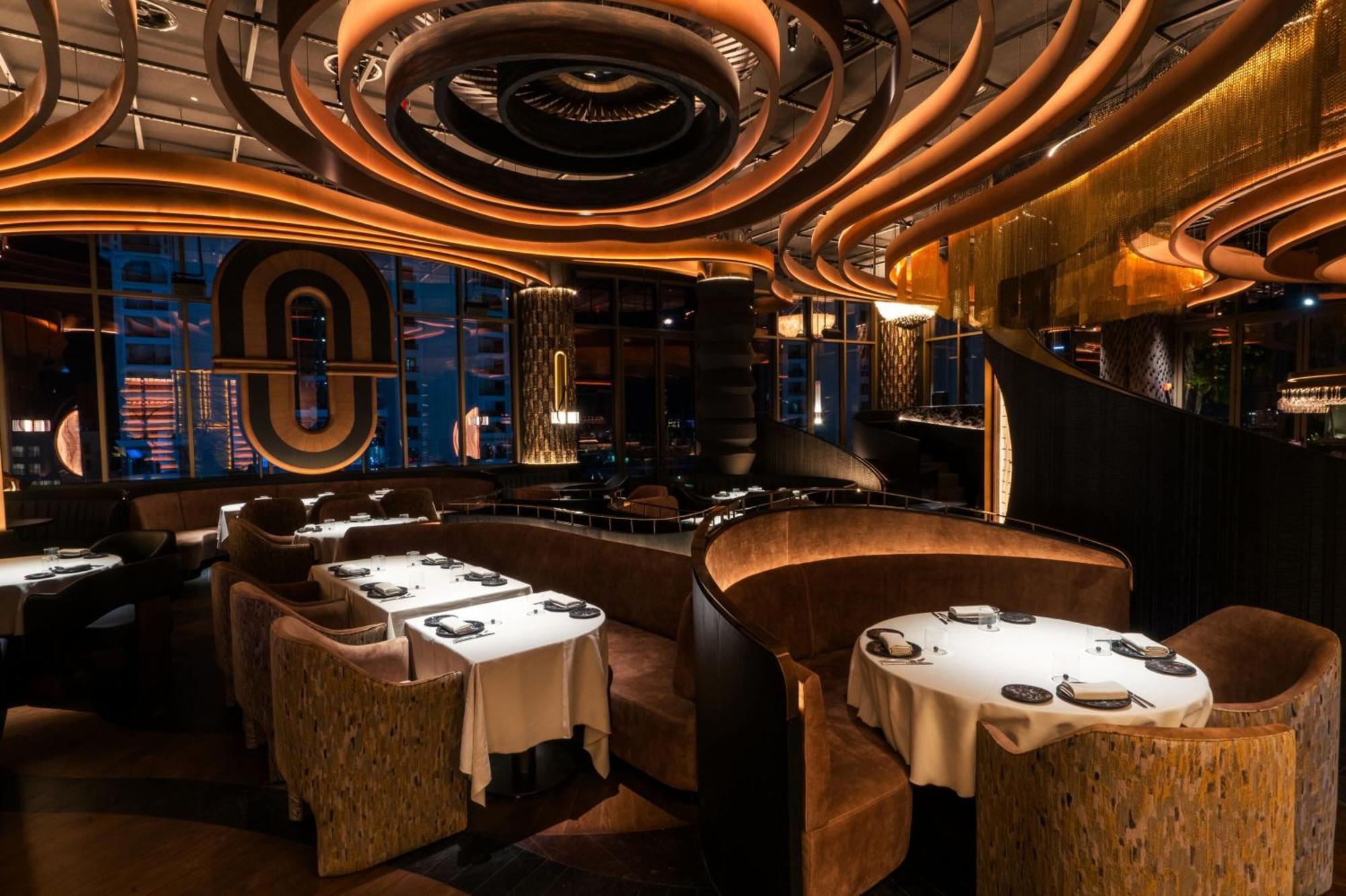 Hotel The St. Regis Dubai, The Palm Esterno foto Interior of the restaurant in 2018