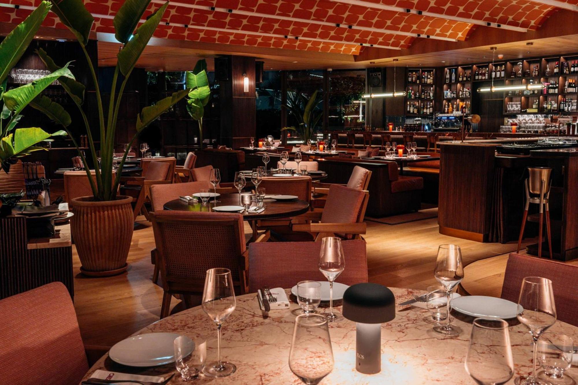 Hotel The St. Regis Dubai, The Palm Esterno foto The interior of the restaurant